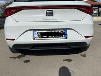 Usata Seat Leon Style 150 CV (110 kW) 2021 Bianco Berlina