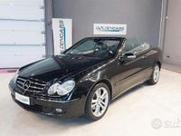 Usata Mercedes CLK200 Avantgarde 163 CV (119 kW) 2006 Nero Cabrio