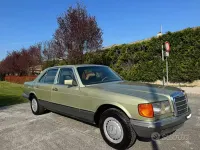 Usata Mercedes 280 SE 185 CV (136 kW) 1981 Verde Berlina