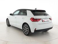 Usata Audi A1 Sportback Business 110 CV (80 kW) 2023 Bianco ghiacciaio metallizzato nero mito Utilitaria
