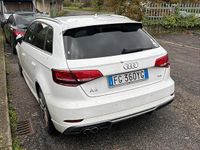 Usata Audi A3 S-Line 150 CV (110 kW) 2017 Bianco Berlina