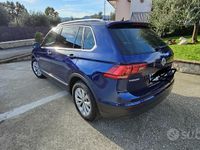 Usata VW Tiguan Business 150 CV (110 kW) 2018 Blu/azzurro SUV
