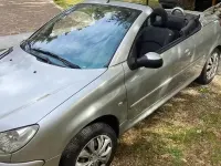 Usata Peugeot 206 CC Quiksilver 109 CV (80 kW) 2005 Grigio Cabrio
