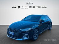 Usata Audi A3 Advanced 150 CV (110 kW) 2024 Nero Berlina