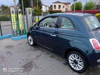 Usata Fiat 500 Lounge 69 CV (50 kW) 2015 Blu/azzurro Utilitaria