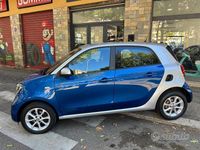 Usata Smart ForFour Passion 71 CV (52 kW) 2018 Blu Utilitaria