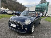 Usata Mini Cooper D Cabriolet 116 CV (85 kW) 2017 Blu/azzurro Cabrio