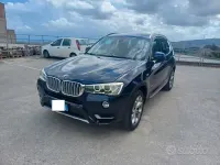 Usata BMW X3 xLine 190 CV (139 kW) 2016 Blu SUV