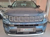 Usata Jeep Compass Limited 130 CV (95 kW) 2022 Blu SUV