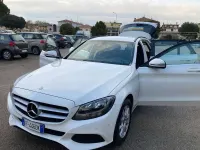 Usata Mercedes C180 Exclusive 116 CV (85 kW) 2016 Bianco Station wagon