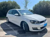 Usata VW Golf VII Comfortline 110 CV (80 kW) 2015 Bianco Berlina