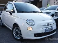 Usata Fiat 500 Sport 69 CV (50 kW) 2009 Bianco pastello Cabrio