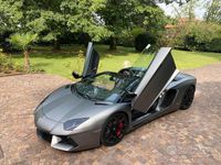Usata Lamborghini Aventador 700 CV (514 kW) 2014 Grigio Cabrio