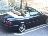 Usata BMW 320 Cabriolet M Sport 170 CV (125 kW) 2001 Blu/azzurro Cabrio
