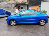 Usata Peugeot 206 CC 109 CV (80 kW) 2002 Blu/azzurro Cabrio