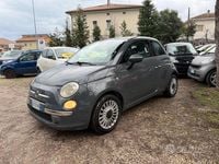 Usata Fiat 500 Lounge 69 CV (50 kW) 2009 Blu Cabrio