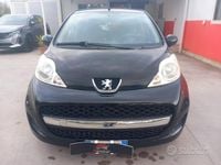 Usata Peugeot 107 68 CV (50 kW) 2007 Nero Utilitaria