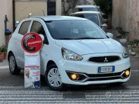 Usata Mitsubishi Space Star Intense 71 CV (52 kW) 2018 Bianco Utilitaria