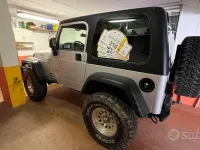 Usata Jeep Wrangler 177 CV (130 kW) 2006 Grigio SUV