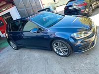 Usata VW Golf VII R-line 115 CV (84 kW) 2016 Blu Berlina