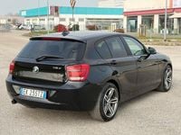 Usata BMW 118 Sport Line 143 CV (105 kW) 2011 Nero Utilitaria