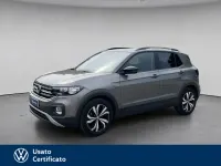 Usata VW T-Cross Style 95 CV (69 kW) 2019 Grigio pastello SUV