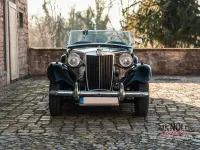 Usata MG TD 57 CV (41 kW) 1952 Nero Cabrio