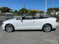 Usata Audi A5 Cabriolet Ambition 170 CV (125 kW) 2011 Bianco Cabrio