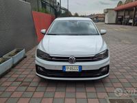 Usata VW Polo R-line 89 CV (65 kW) 2019 Bianco Utilitaria
