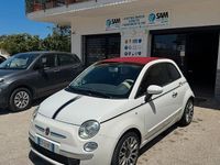 Usata Fiat 500C Rock 75 CV (55 kW) 2009 Bianco Cabrio