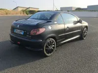Usata Peugeot 206 CC RC 109 CV (80 kW) 2006 Nero Cabrio