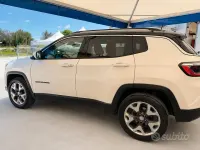 Usata Jeep Compass Limited 140 CV (102 kW) 2018 Bianco SUV