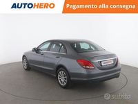 Usata Mercedes C180 Business 115 CV (84 kW) 2017 Grigio Berlina