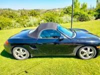 Usata Porsche 986 Boxster 204 CV (150 kW) 1999 Nero Cabrio