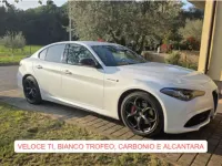 Usata Alfa Romeo Giulia Ti 211 CV (155 kW) 2018 Bianco Berlina