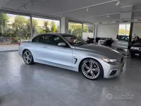 Usata BMW 420 Cabriolet Sport Line 184 CV (135 kW) 2015 Grigio Cabrio