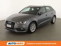 Usata Audi A3 Attraction 110 CV (80 kW) 2015 Grigio Berlina