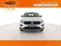 Usata VW T-Roc Style 116 CV (85 kW) 2020 Pure white nero SUV