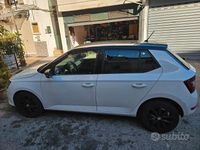 Usata Skoda Fabia 95 CV (69 kW) 2018 Bianco Berlina