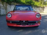 Usata Alfa Romeo GT Junior 104 CV (76 kW) 1970 Rosso Cabrio
