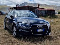 Usata Audi A3 116 CV (85 kW) 2018 Nero Berlina