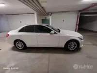Usata Mercedes C180 116 CV (85 kW) 2017 Bianco Berlina