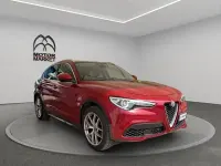 Usata Alfa Romeo Stelvio Ti 280 CV (205 kW) 2020 Rosso alfa SUV