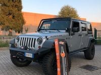 Usata Jeep Wrangler Unlimited Rubicon 200 CV (147 kW) 2013 Grigio SUV