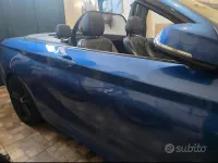 Usata BMW 218 M Sport 150 CV (110 kW) 2019 Bluazzurro Cabrio