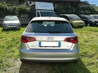 Usata Audi A3 Ambition 110 CV (80 kW) 2015 Grigio Berlina