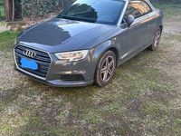 Usata Audi A3 Cabriolet Ambiente 150 CV (110 kW) 2017 Grigio Cabrio