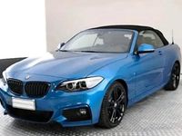 Usata BMW 218 150 CV (110 kW) 2019 Blu Cabrio