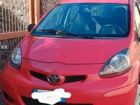 Usata Toyota Aygo 69 CV (50 kW) 2009 Rosso Utilitaria