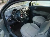 Usata Fiat 500 Lounge 69 CV (50 kW) 2011 Nero Utilitaria